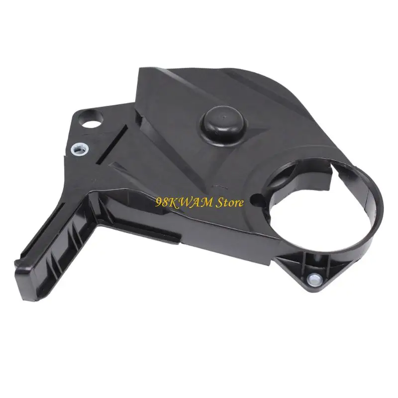Engine Timing Cover Replacement Set 026109175A, Two-Piece Black Plastic Belt Cover Housing for Routine Engine Compartment Repair