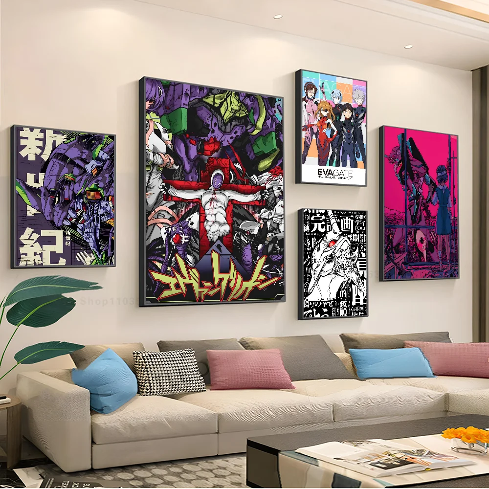 G-Genesis E-Evangelion Anime Poster Paper Print Home Living Room Bedroom Entrance Bar Restaurant Cafe Art Painting Decoration