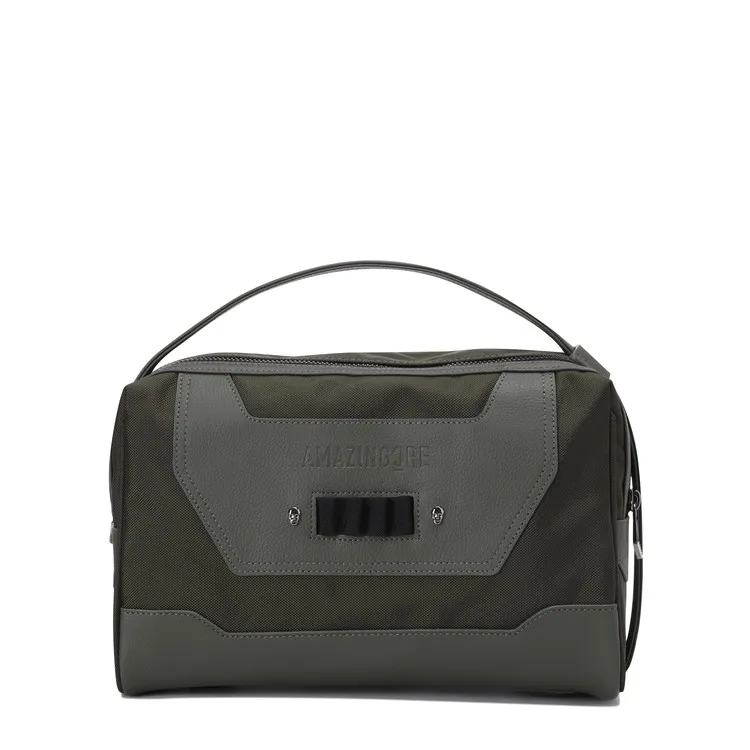 Стильная сумка для аксессуаров для гольфа, легкая сумка унисекс с двойными отделениями для поля для гольфа и путешествий