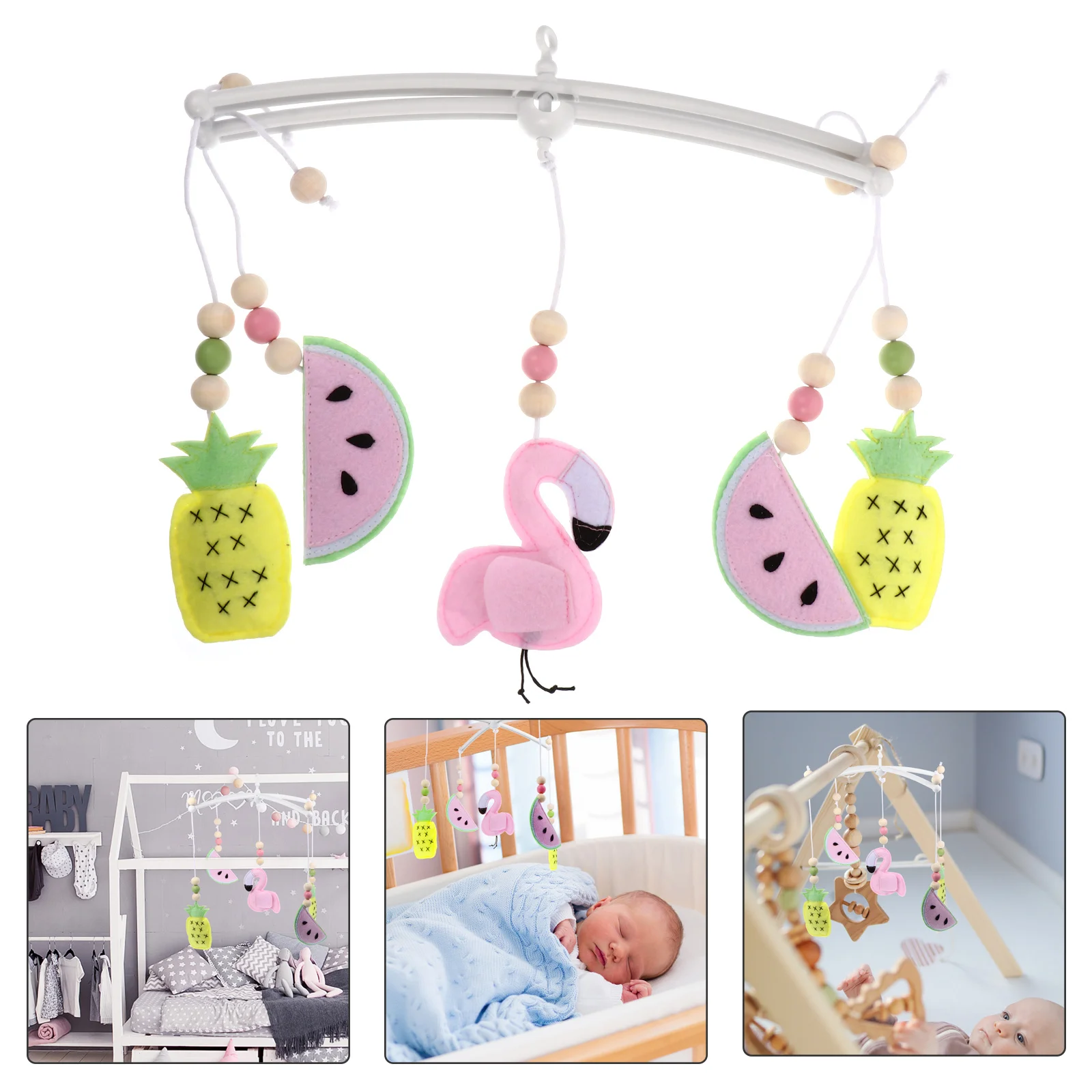 Baby Krippe Mobile Windspiel Hohe Qualität Filz Langlebig Kindergarten Dekor Baby Schlafzimmer Decke Hängen Ornament Krippe Ornament