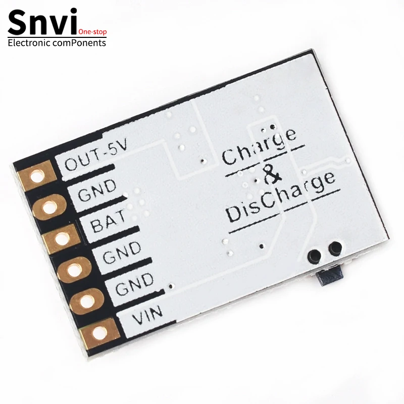 Snvi 1pc MH-CD42 CD42 DC 5V 2.1A Mobile Power Diy Module 3.7/4.2V Charge/Discharge(boost)/battery protection/indicator Board