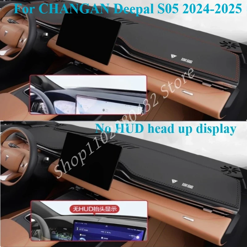 

For CHANGAN Deepal S05 2024-2025 Car Dashboard Cover Avoid Light Pad Instrument Platform Cover Mat Carpet Accessories