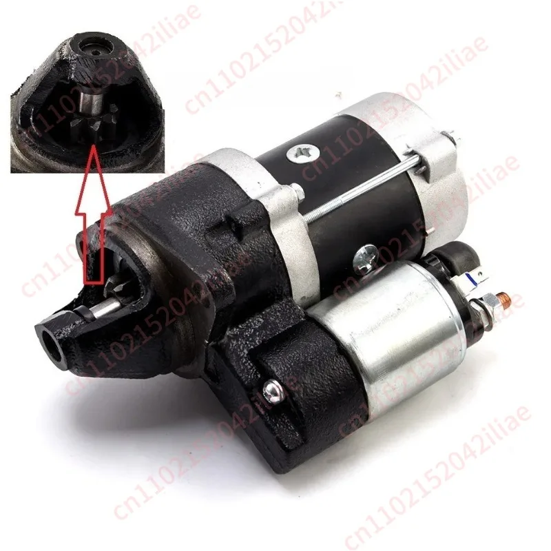 HW16-1 generator set electric start motor starter 12v 1.6KW