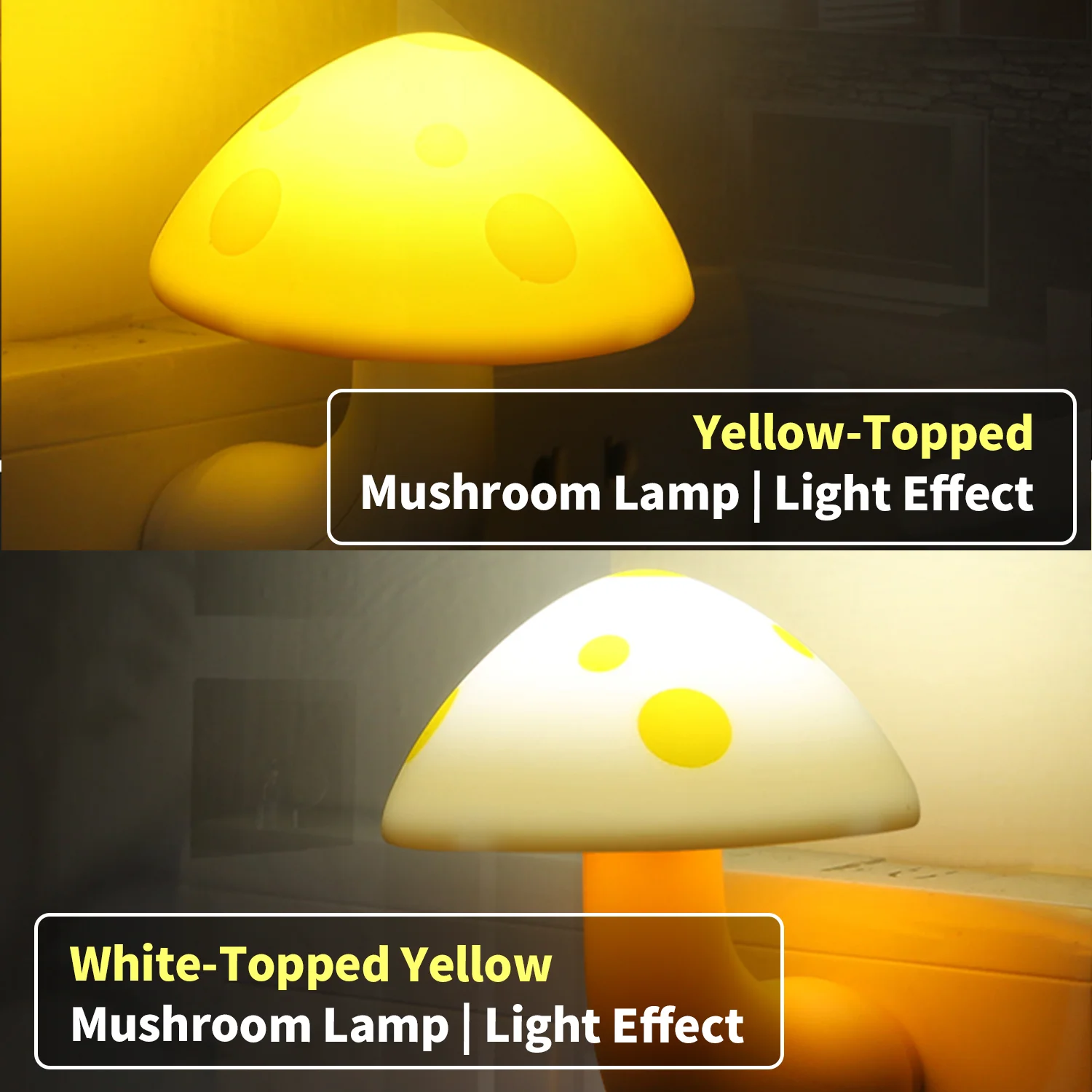 LED أضواء ليلية شكل الفطر الاستشعار التلقائي المرحاض ديكور غرفة نوم مصابيح الحائط التحكم في الضوء الاستشعار غرفة نوم ضوء الولايات المتحدة/الاتحاد الأوروبي التوصيل