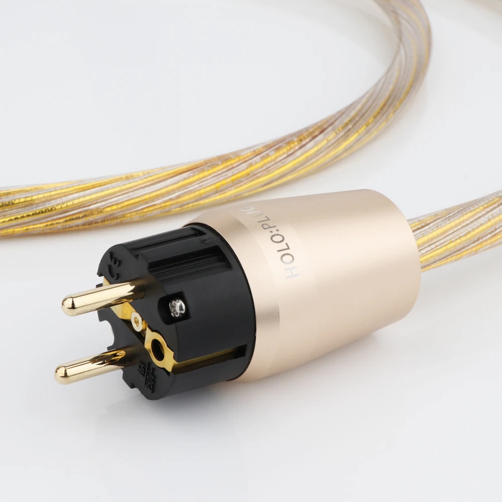 Nordost Odin Gold hifi Schuko Power Cord Audio High Fidelity Fever Power Cable US Standed Supply Line