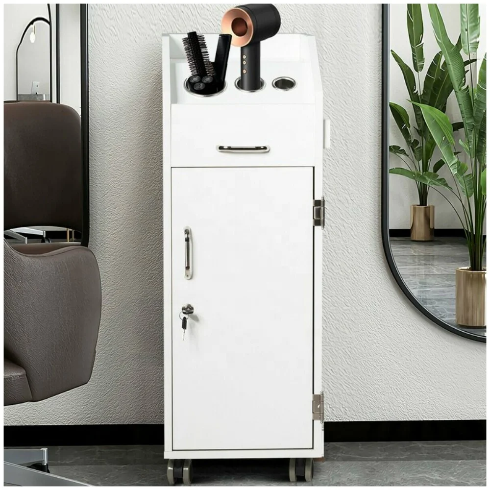 عربة صالونات التجميل المعدنية Wayfair بسعر رخيص، عربة صالون الشعر المتينة، عربة عمل لصالونات الحلاقة #3