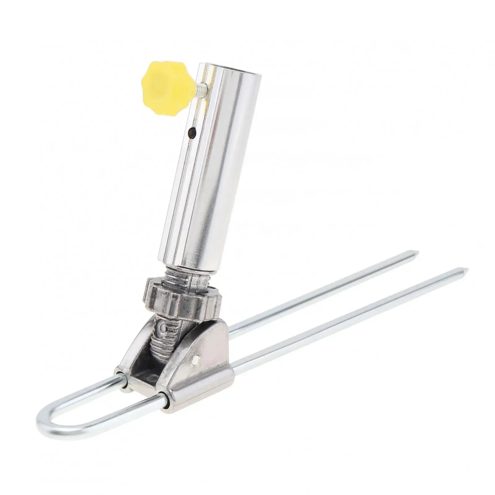 

Stainless Steel Adjustable Fishing Rod Support Stand for Ground Support Bracket, Removable Fishing Pole Rack