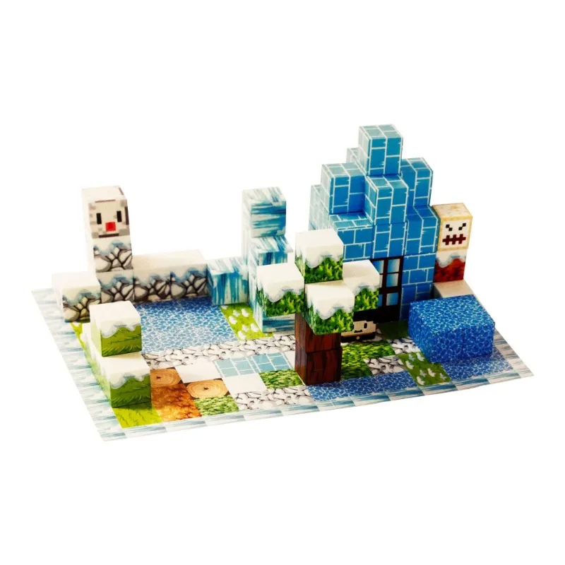 Magnetic Building Block Magnet Cube Mine World Set for Boy Girl Kid Age 3+ DIY Model Children STEM Sensory Toy Christmas Gift