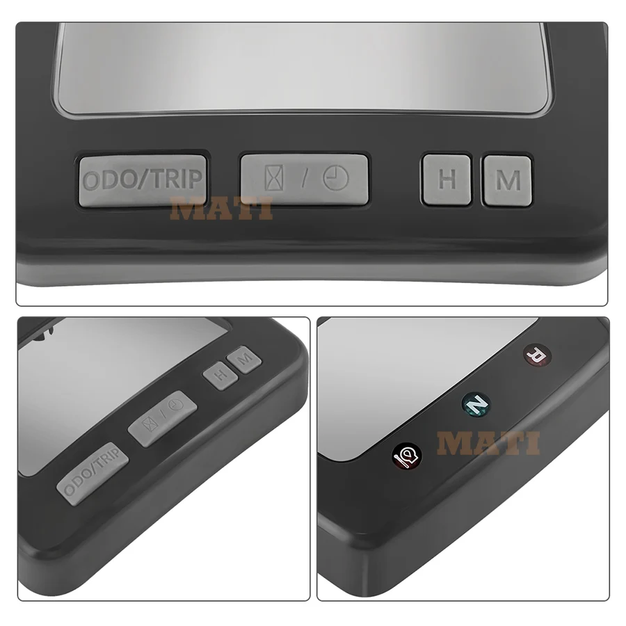 M MATI Speedometer Meter Dash Upper Cover for Honda Rancher 350 2x4 4x4 2000-2006 Foreman 450 1998-2001 Rubicon 500 2001-2004