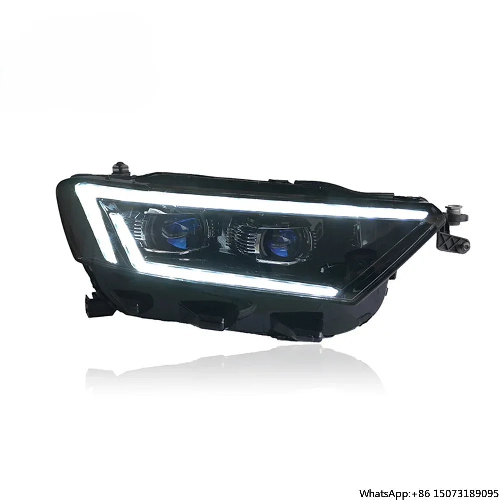 Car Styling Head Lamp for  T-Roc 2017-2021 T ROC Headlight Projector Lens Dynamic Signal Drl Automotive Accessories Upgrade