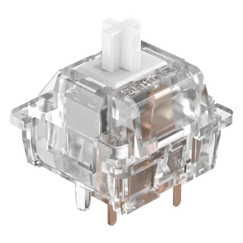 LEOBOG Ice Soul 스위치 5핀 49gf 촉각 스위치 MX 기계식 키보드와 호환 가능(100개)