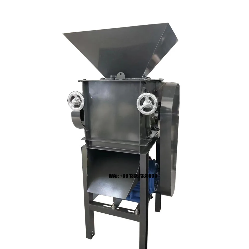 Hut Sale Functional Steel Wheat Corn Flakes Making Pressing Machine Grain Flattening Machine