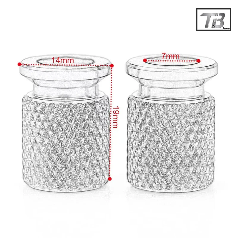 Рисунок 2 - 7-цветные колпачки для штока клапана колес мотоцикла