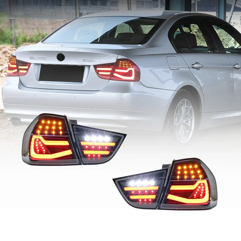 Car Tail Lamp Tail Light Modified LED Taillight Turn Signal Lamp Brake Light For  3 Series E90 2009-2012custom