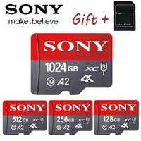 Sony High Speed Memory Cards Micro Tf SD Card Class10 1TB 512GB 256GB 128GB Memory Card Flash Drive Cartao De Memoria TF Card