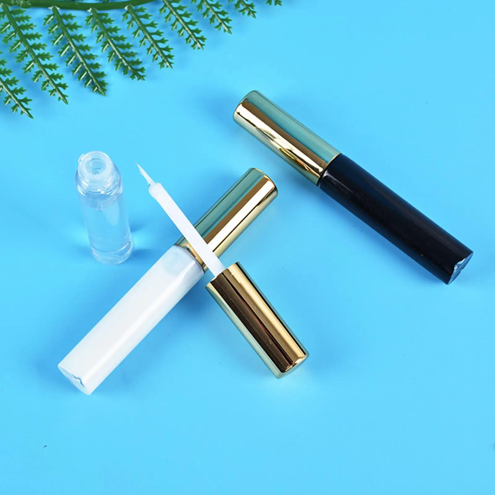 5Ml Valse Wimperlijm Sneldrogende Zelfklevende Valse Wimper Waterdicht Transparant Duurzaam Gereedschap Lijm Cosmetische Wimper