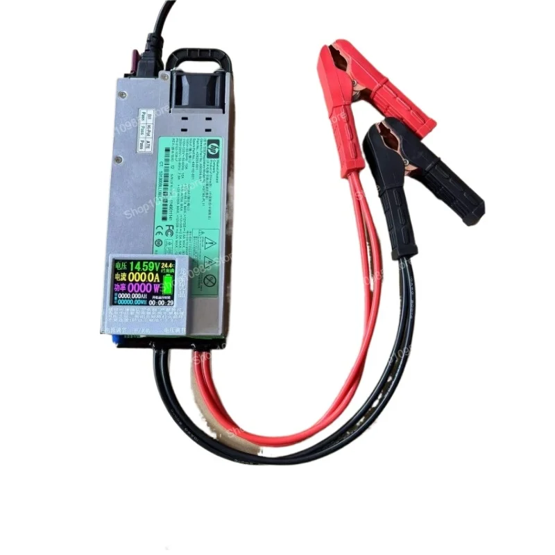 Anti-reverse connection and anti-backflow 13.8V14.6V100A lithium iron phosphate charger, RV charging,   car battery charger