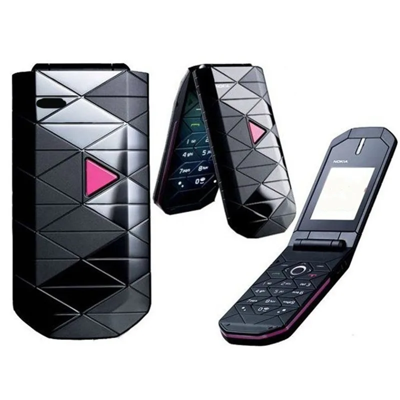 Nokia 7070 2G clamshell non-intelligent elderly phone button student small mobile phone