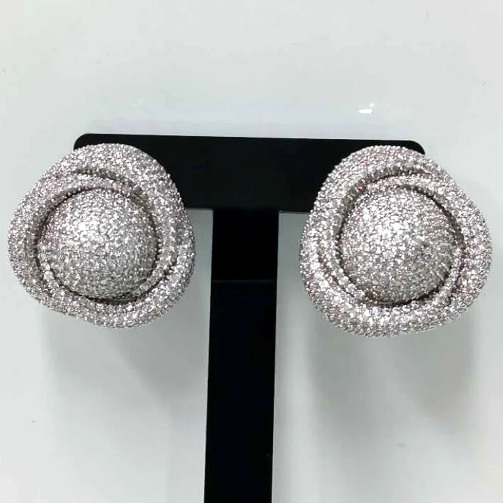 

Kellybola New Luxury Romantic WaterDrop Earrings Shiny Cubic Zircon Fashion Earrings For Women Bridal Wedding Party Accessories