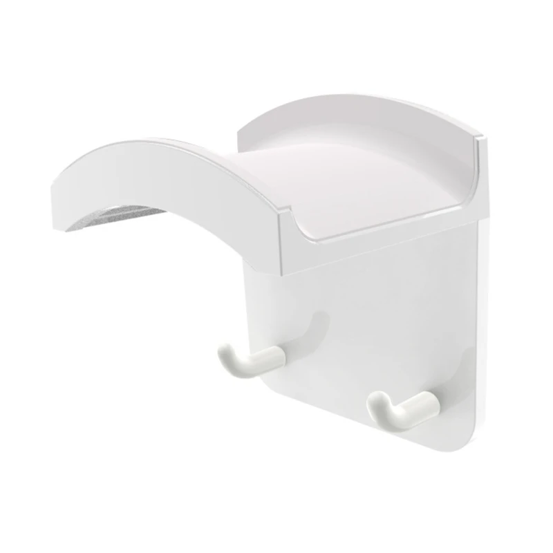 حامل شماعات سماعة الرأس على الحائط رف لسماعات الرأس للألعاب وسماعات الأذن وحامل لاصق الكابلات دروبشيبينغ