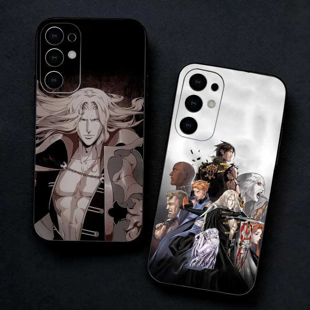 

Game C-Castlevania Phone Case For Samsung S25,S24,S23,S22,S21,S20,Ultra,Plus,FE Black Soft Cover