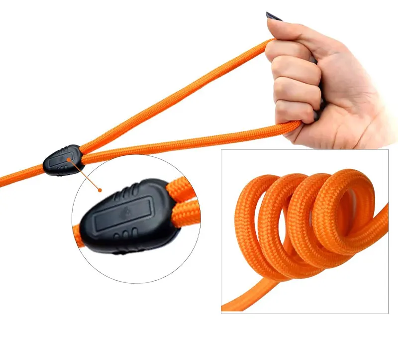 5M/10M/15M lange Trainingsleine für Hunde – robuste Nylon-Rückrufleine für Agility-Training, Hundeleine für mittelgroße und große Hunde – Detail 5