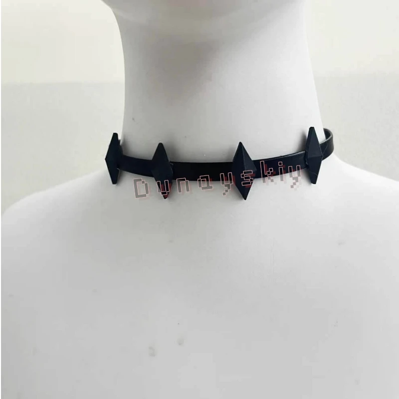 Hades Cosplay Anime Record Of Ragnarok Cos Wig Choker Earrings Temporary Tattoo Stickers For Men Women Carnival Halloween view 5