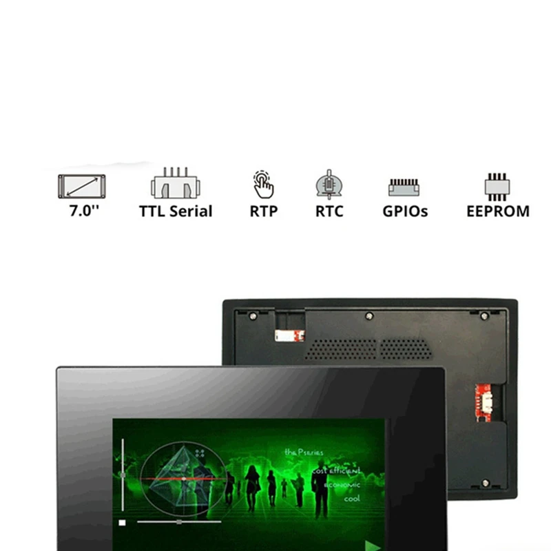 Imagem -04 - Nextion-série Inteligente Hmi Touch Display Nx8048p070011r Nx8048p070-011c 7.0