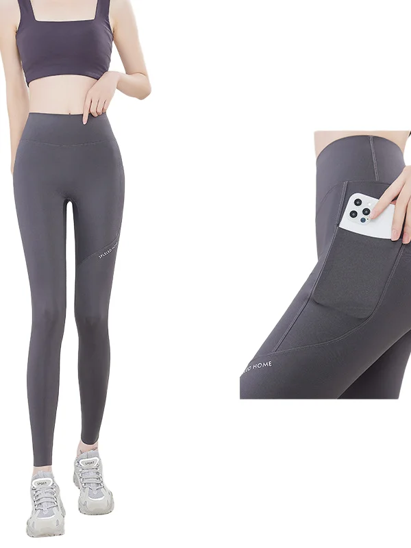 ハイウエスト秋冬ヨガパンツ レディース アウター 補正下着 お腹引き締め ヒップアップ 九分丈パンツ