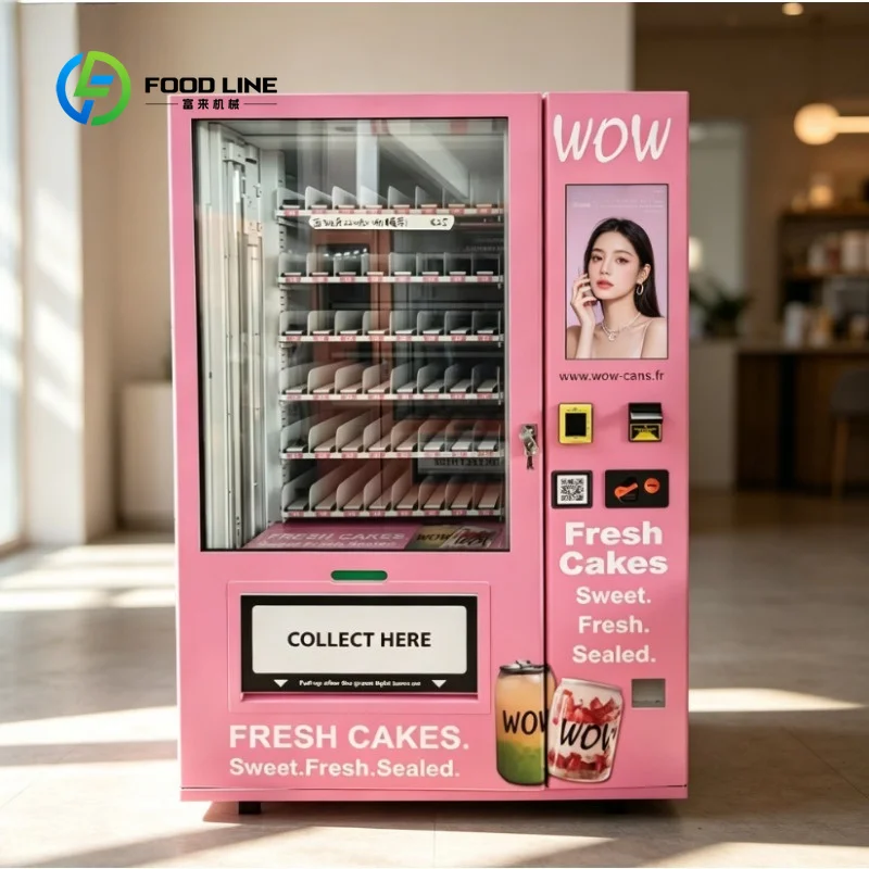Customized Versatile Beauty Vending Machine, Anti‑Theft Adjustable Self‑service Device with Card Reader for Commercial Retail