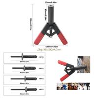 N5KD Riveting Tool Set Easy Operate Hand Riveter Set 41pcs for Professional Mechanics