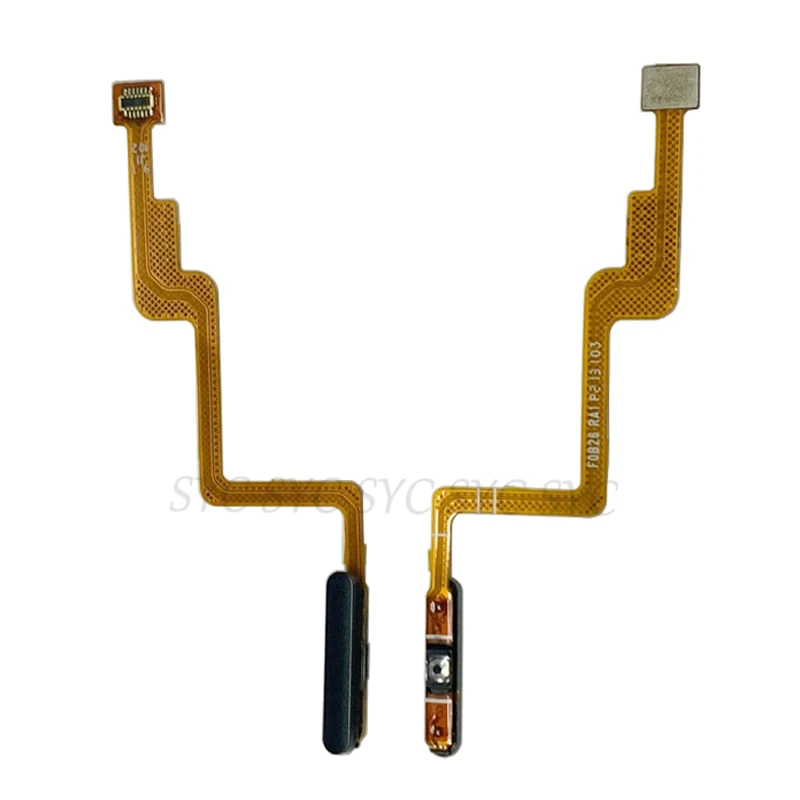 Original Fingerprint Sensor Button Flex Cable For Xiaomi Mi 11T Pro Touch Scanner Repair Parts