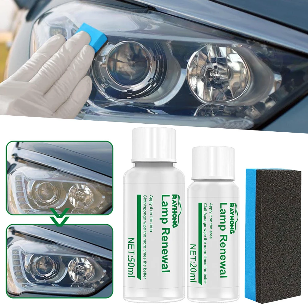 Car Headlight Repair Liquid Kit Car Headlight Cleaning Fluids For All Headlights