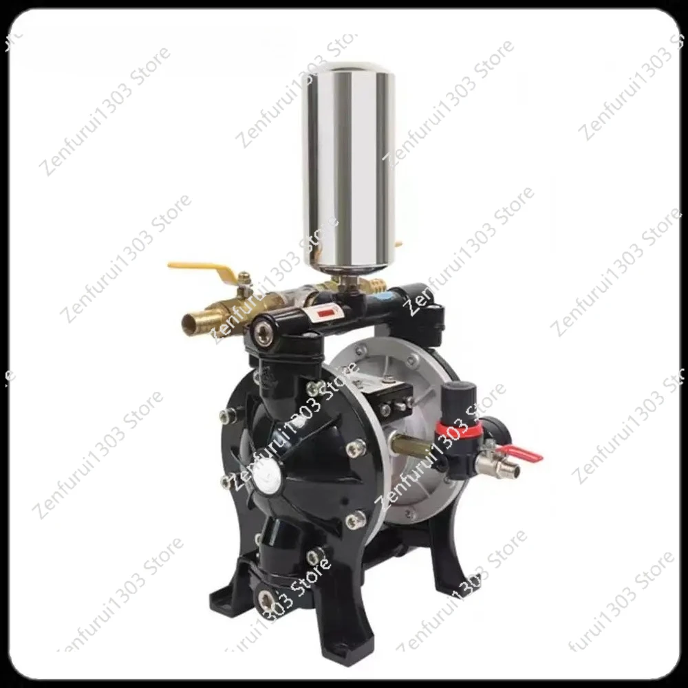 A-15 Pneumatic Double Small Paint Spraying Suit Membrane Pump Pneumatic Diaphragm Paint Ink Glue Booster Pump