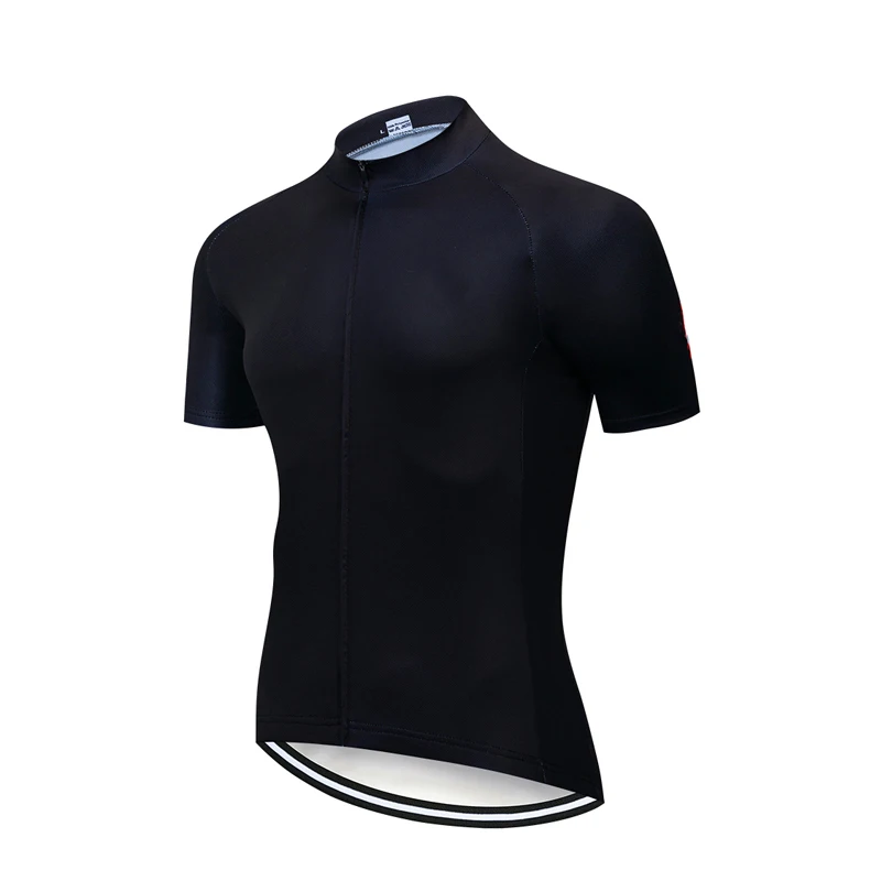 Men Cycling Jersey Raudax Classic Black Cycling Racing Tops Short Sleeve Cyclist Clothes Shirt Maillot Summer Bicycle Bike Wear