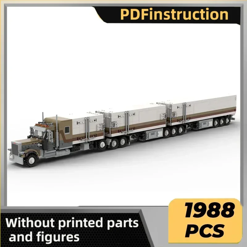 

Модель городской автомобиль Moc, строительные кирпичи, изготовленные на заказ грузовые грузовики, технологические модульные блоки, подарки, рождественские игрушки, наборы «сделай сам», сборка