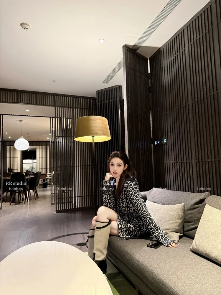 

Двусторонняя шерстяная куртка на молнии, женская приталенная шляпа, тюнет, высококачественная повседневная шляпа с вышивкой в виде свиного носа