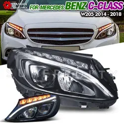 Eagle Eye Car Headlamp Front Headlight For Mercedes Benz C Class W205 Headlight A2059067303 A2059067403 Head lamp