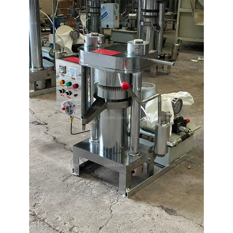 Industrial Hydraulic Cold Pressed Virgin Coconut Oil Olive Oil Press Machine