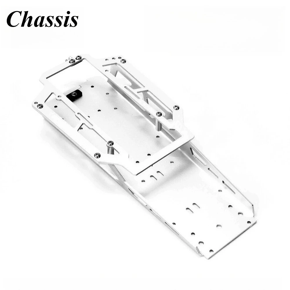 

1set Aluminum Chassis Kit Fit for Tamiya 1/10 Sand Scorcher Fighting Buggy Champ Upgrades Parts