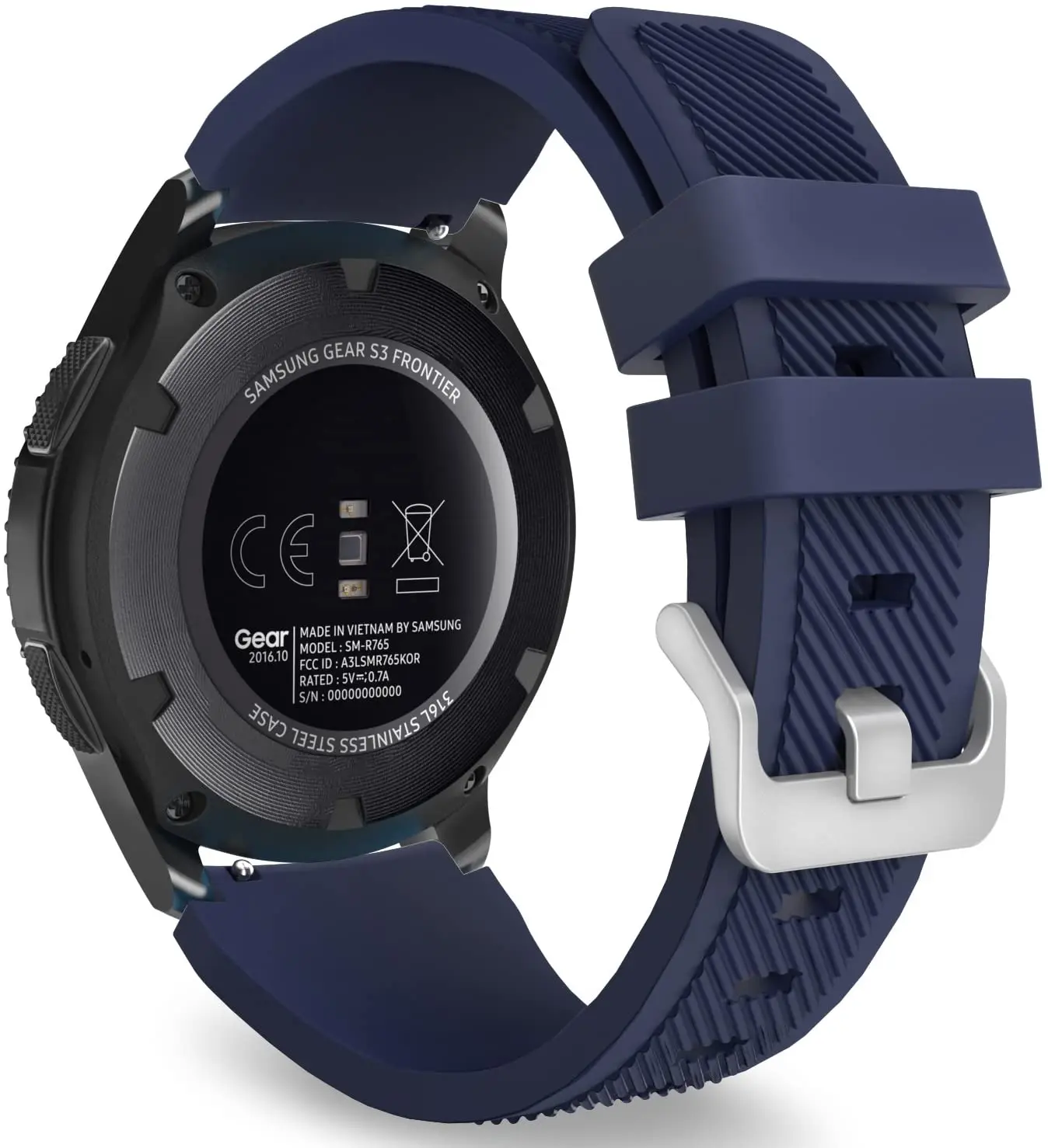 22mm Silikon Strap Für Samsung Galaxy Uhr 3 45mm/Getriebe S3/ Huawei Uhr 3/GT3 sport Komfortable Band Für Amazfit GTR 3 47mm