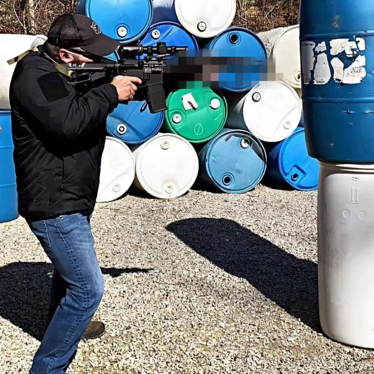 سترة قطنية ذات ياقة واقفة من النسخة العسكرية مقاومة للرياح والرذاذ ومقاومة للماء وخفيفة الوزن ودافئة للرجال #2