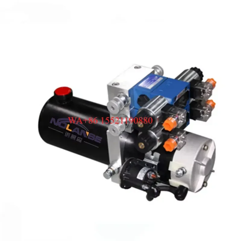 WMWMNU New Portable 12V 24V 48V DC Hydraulic Power Unit Pump with Remote Control for Nolanse