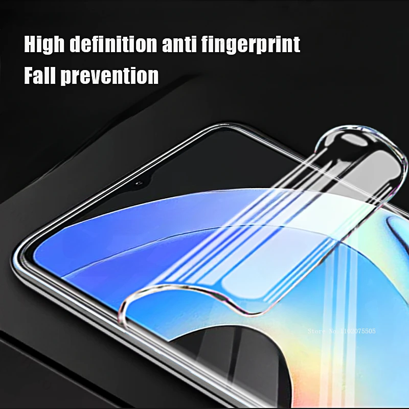 4-1pcs for Realme 11 10 10S 10T Pro Plus Pro+ 5G Screen Protectors Soft Hydrogel Film for Realme C55 C35 C53 C33 2023 C31 Safety