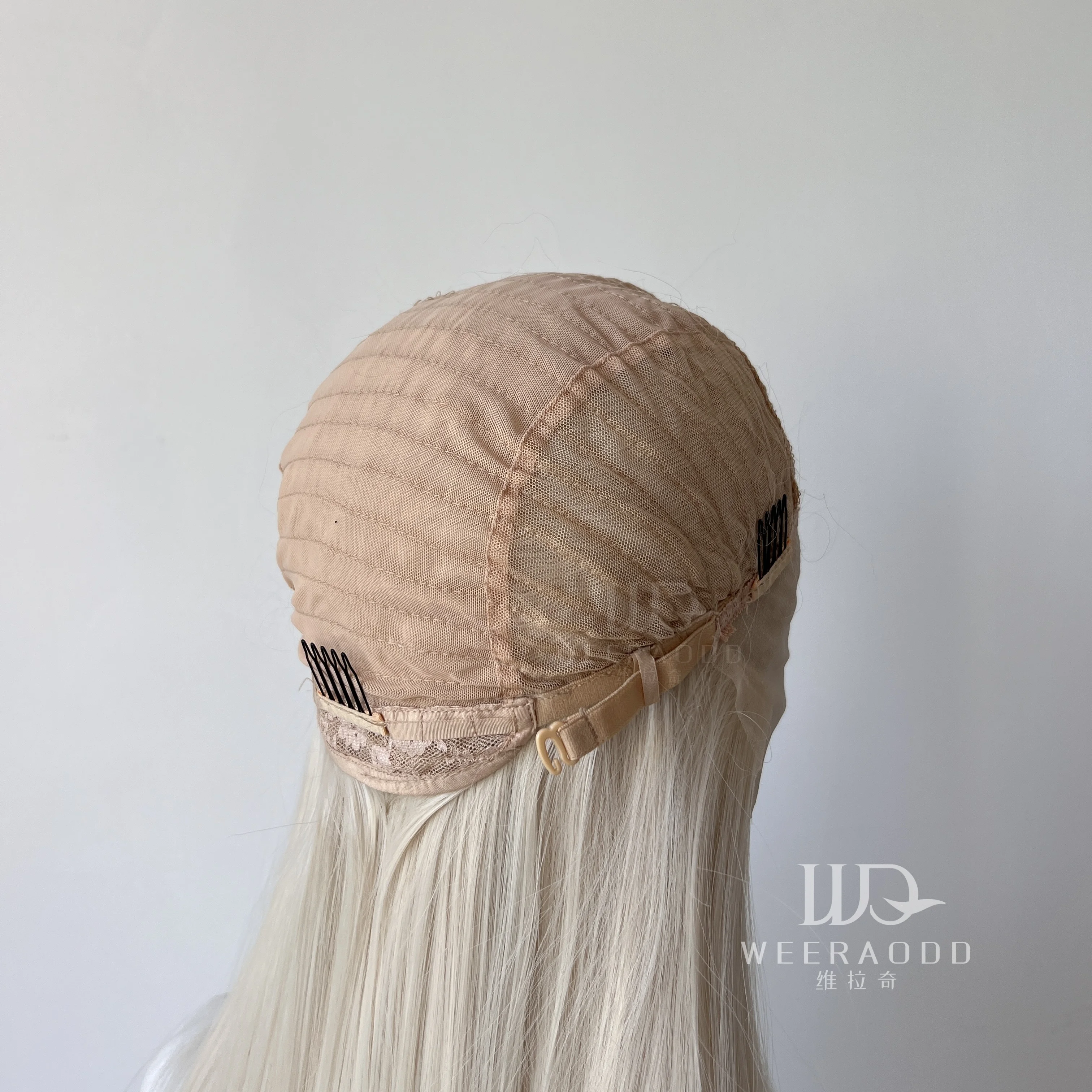 Platinum White Lace Front Wig for Women Long Straight 13*4 HD Lace Wigs Synthetic Wig for Cosplay peruca Women's wigs