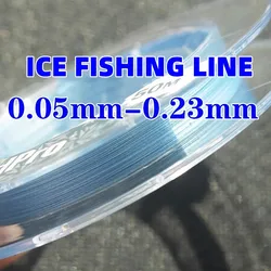 Winter Fishing Line Super Strong Low Temperature Resistance Transparent Monofilament NylonAnd PE Ice Fishing Line Japan