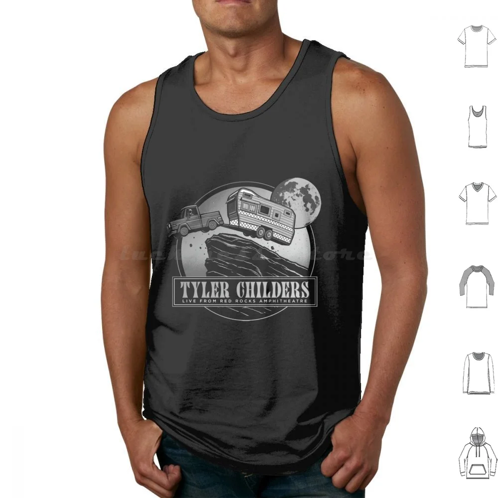 Tyler Childers Bus Moon Best Sellers V3 Tank Tops Vest Sleeveless Tyler Childers Tyler Childers Tour Tylerchilders Bluegrass