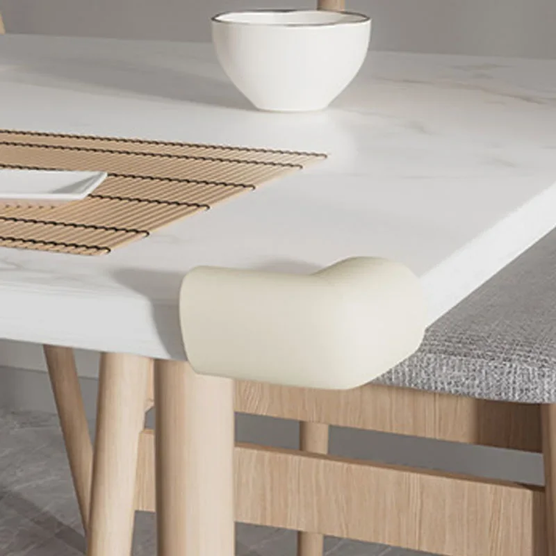 

10 шт. мягкие защитные уголки для детей - предварительно наклеенная защита углов стола для детской безопасности, мебельный бампер и острый край