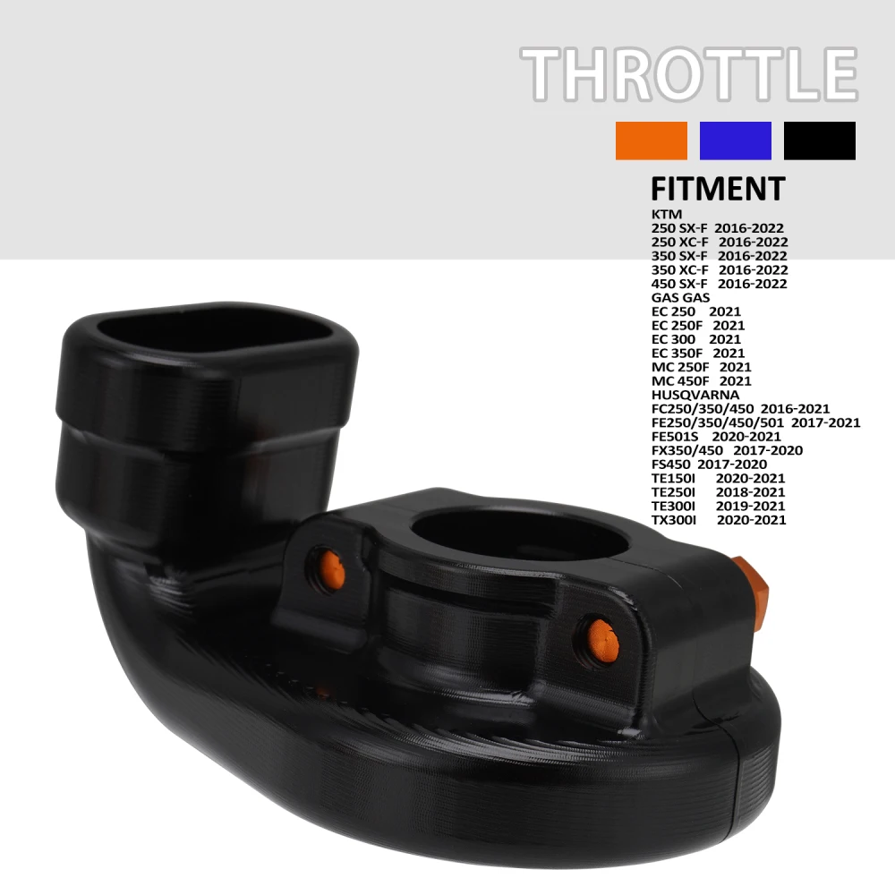 Carcasa de Control de Aceleración para Motocicleta, Compatible con KTM SXF XCF EXC XCW TPI SIX DAY EXCF Husqvarna FC FE TE TX FS, Repuestos para Motos de Cross