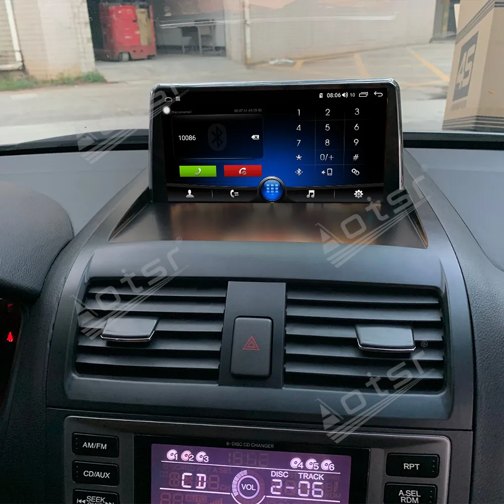 For Honda Accord 7th Generation 2004-2007 Screen Android 14 Auto Multimedia Car Radio Car GPS Navigation Audio Stereo Head Unit